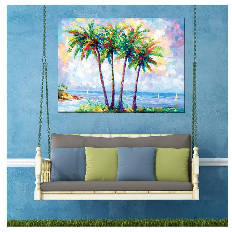 Image 3 In The Tropics Outdoor Canvas Art more views