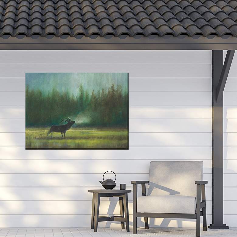 Image 3 In the Wild 40" Wide Rectangular Outdoor Canvas Wall Art more views
