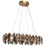 1_Incandescencia 37 1/2" Wide Plating Brass 8-Light Chandelier