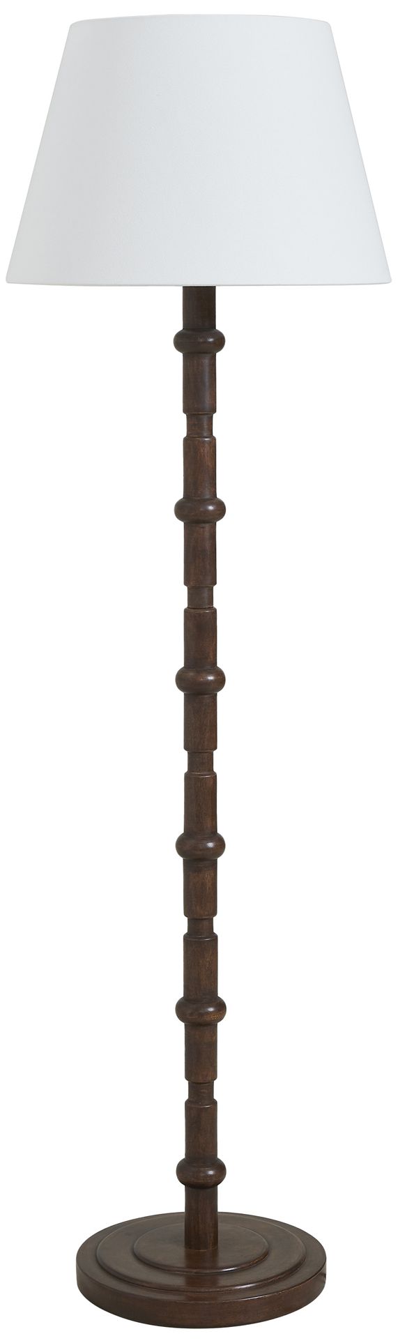 Image 3 Incanta 68" Tall Dark Bronze Floor Lamp with Drum Iron Shade more views
