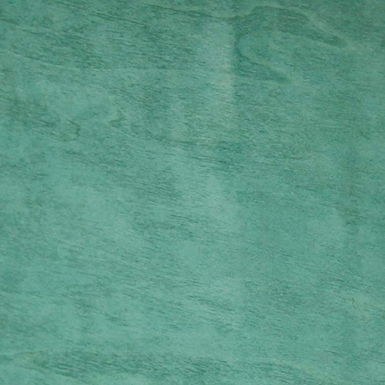 Image 4 "Happy Hour" Aqua Wash Decorative Wood Serving Tray more views