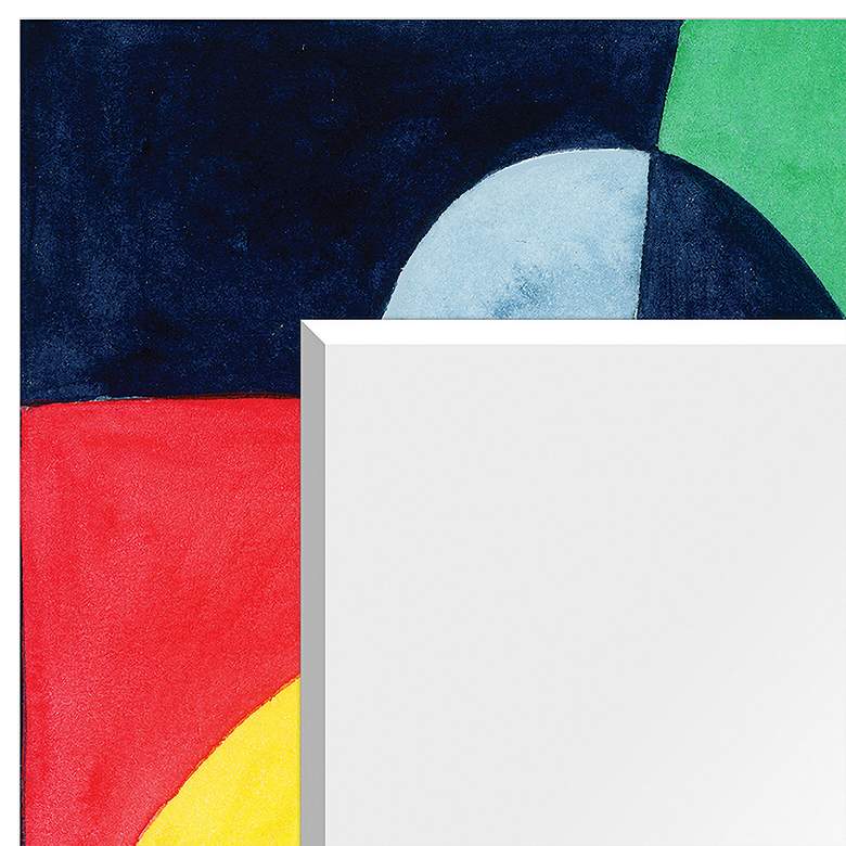 Image 3 "Launder II" Printed Art Glass 36" x 72" Wall Mirror more views
