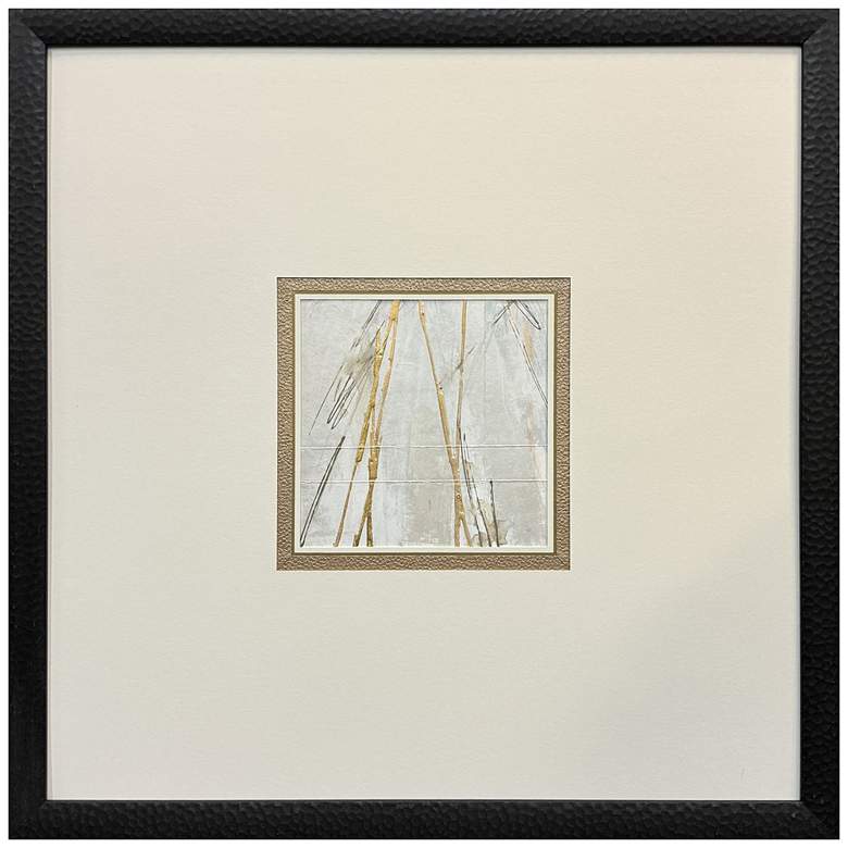 Image 1 Incised Gold I 33"W x 33"H Framed Art