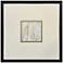 Incised Gold I 33"W x 33"H Framed Art
