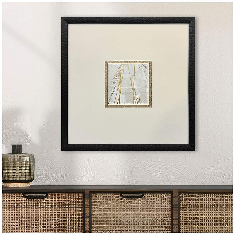 Image 4 Incised Gold I 33"W x 33"H Framed Art more views