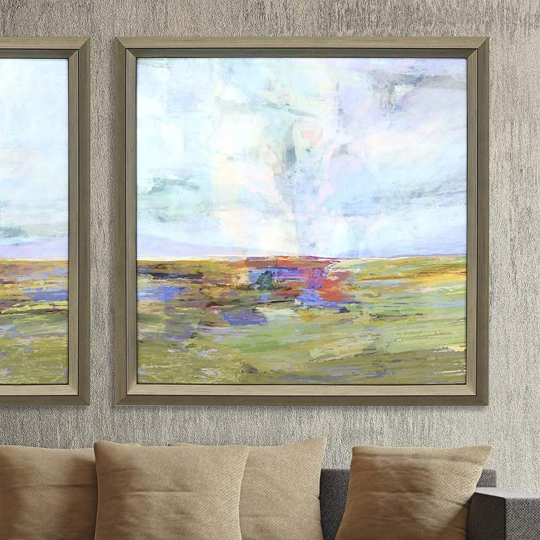 Image 1 Inclusion II 41" Square Framed Giclee Wall Art