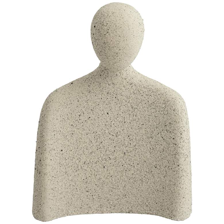 Image 2 Incognito 10 3/4" High Matte White Figurine