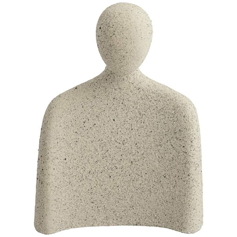 Image 2 Incognito 10 3/4 inch High Matte White Figurine