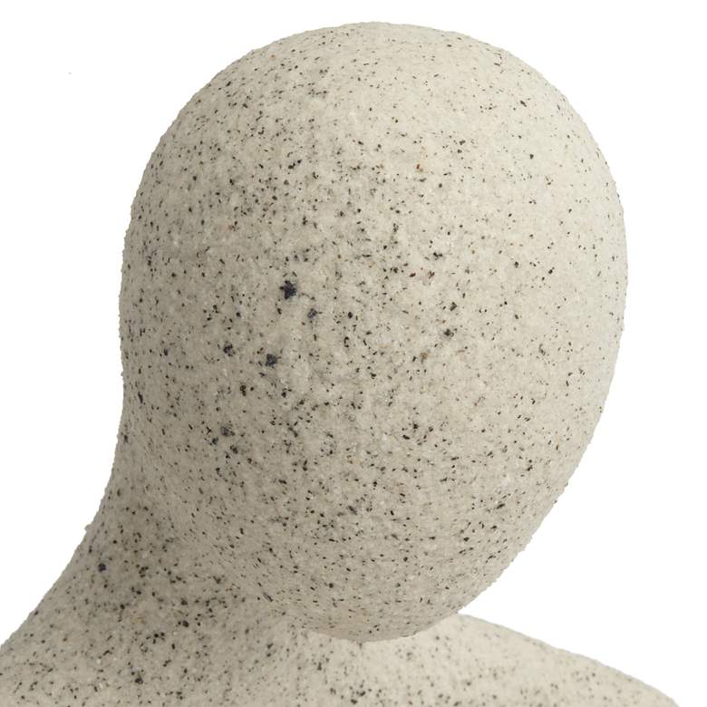 Image 3 Incognito 10 3/4" High Matte White Figurine more views