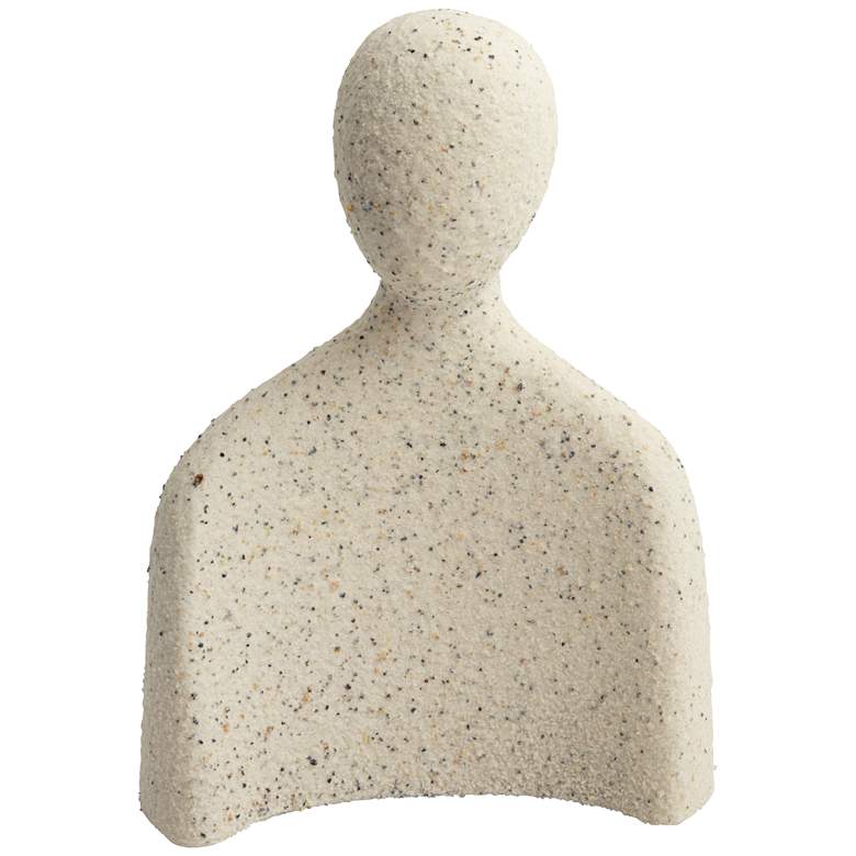 Image 2 Incognito II 8 1/2" High Matte White Figurine