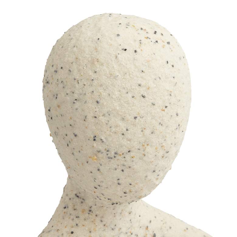 Image 3 Incognito II 8 1/2" High Matte White Figurine more views