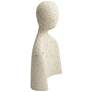 Incognito II 8 1/2" High Matte White Figurine