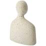 Incognito II 8 1/2" High Matte White Figurine