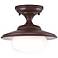 Independence Collection 11” Wide Old Bronze Ceiling Light