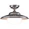 Independence Collection 16” Wide Satin Nickel Ceiling Light