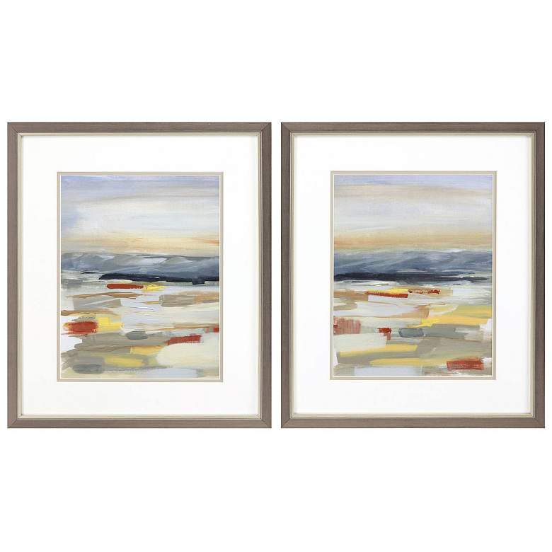 Image 1 Indian Canyon 17"W x 20"H Framed Art Set of 2
