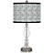 Indigenous Giclee Apothecary Clear Glass Table Lamp