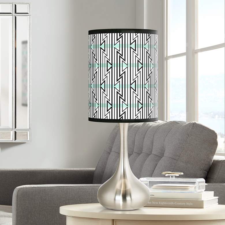 Image 1 Indigenous Giclee Droplet Table Lamp