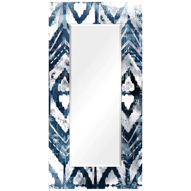 Image 3 Indigo Extraction 36 inch x 72 inch Rectangular Wall Mirror