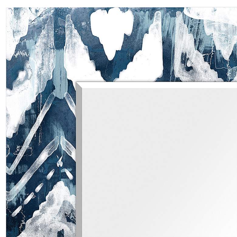 Image 4 Indigo Extraction 36" x 72" Rectangular Wall Mirror more views