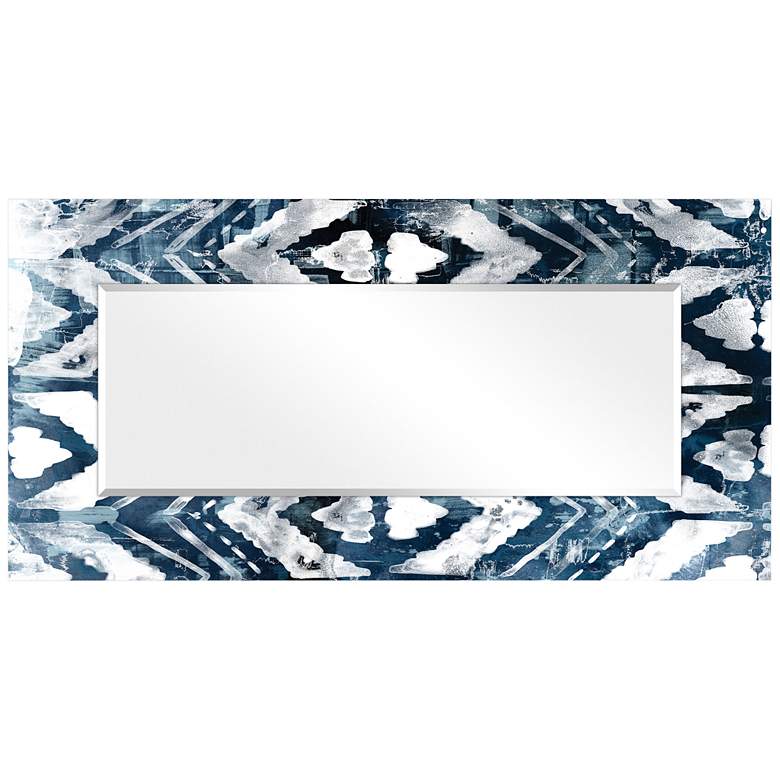 Image 6 Indigo Extraction 36 inch x 72 inch Rectangular Wall Mirror more views