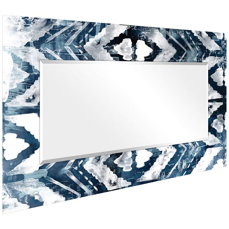 Image 7 Indigo Extraction 36 inch x 72 inch Rectangular Wall Mirror more views