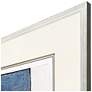 3_Indigo Framework II 35"W x 41"H Framed Art more views