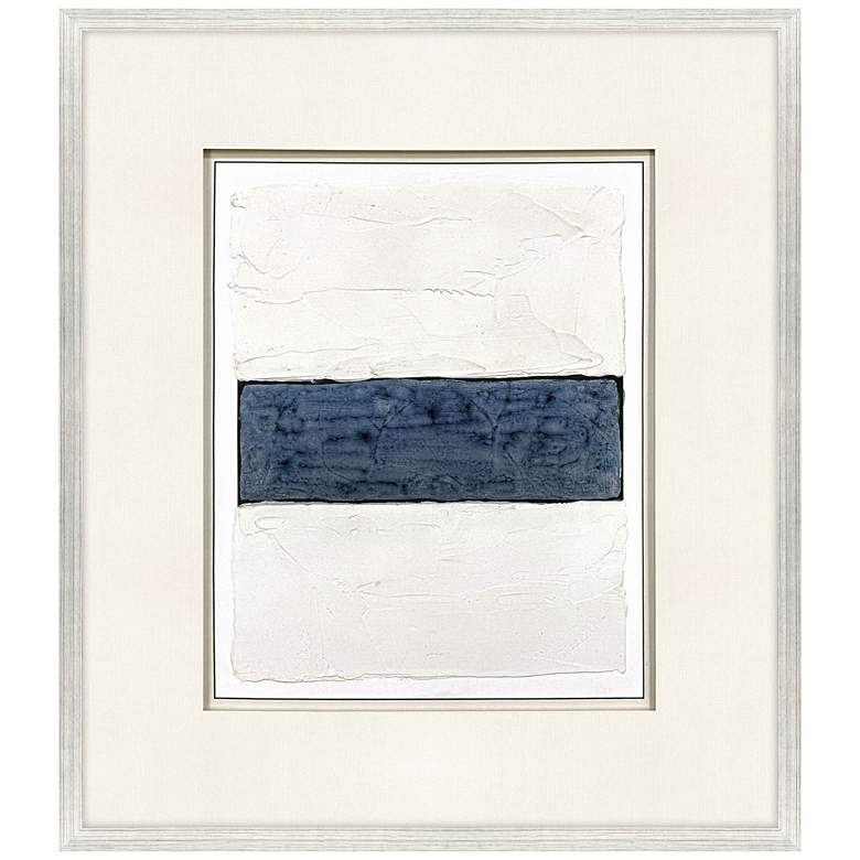 Image 1 Indigo Framework III 35"W x 41"H Framed Art
