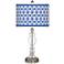 Indigo Path Giclee Apothecary Clear Glass Table Lamp