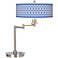 Indigo Path Giclee CFL Swing Arm Desk Lamp