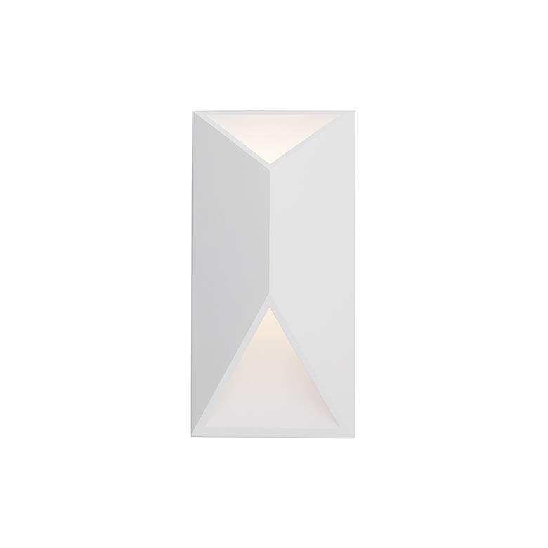 Image 2 Indio 12-in 1 Light White Integrated LED Outdoor Wall 11W Kuzco more views