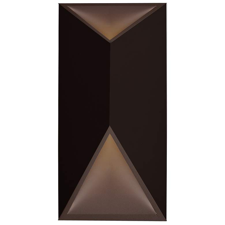 Image 1 Indio 12" High Bronze LED Outdoor Wall Light