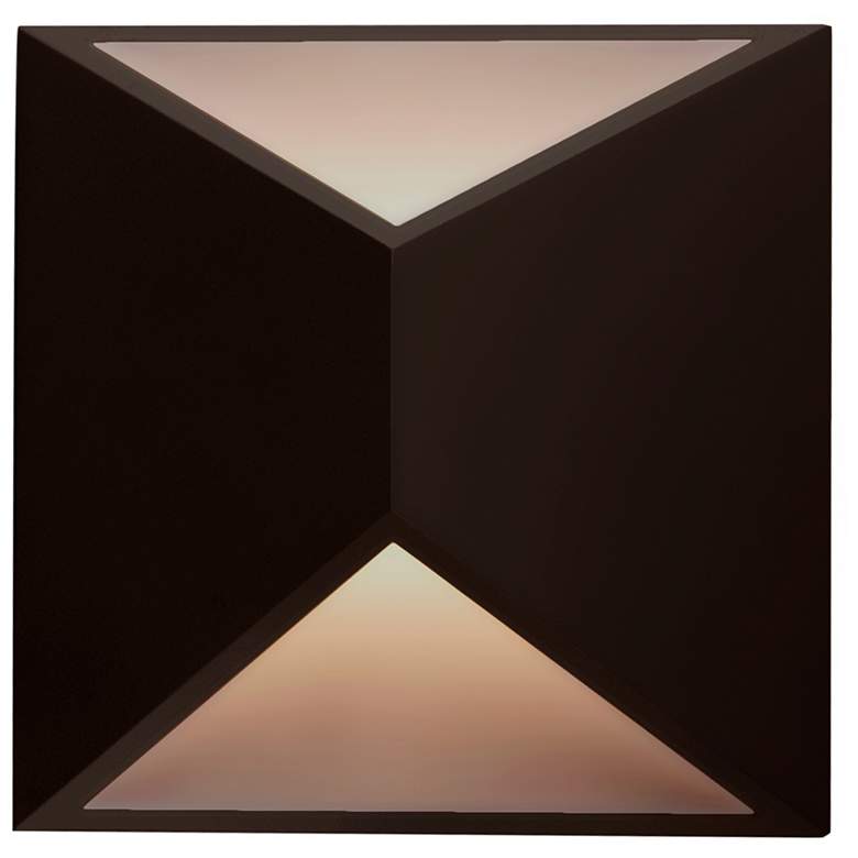 Image 1 Indio 7-in 1 Light Bronze Integrated LED Outdoor Wall 7W Kuzco