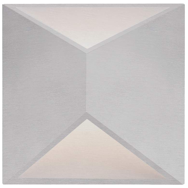Image 1 Indio 7-in 1 Light Brushed Nickel Integrated LED Outdoor Wall 7W Kuzco