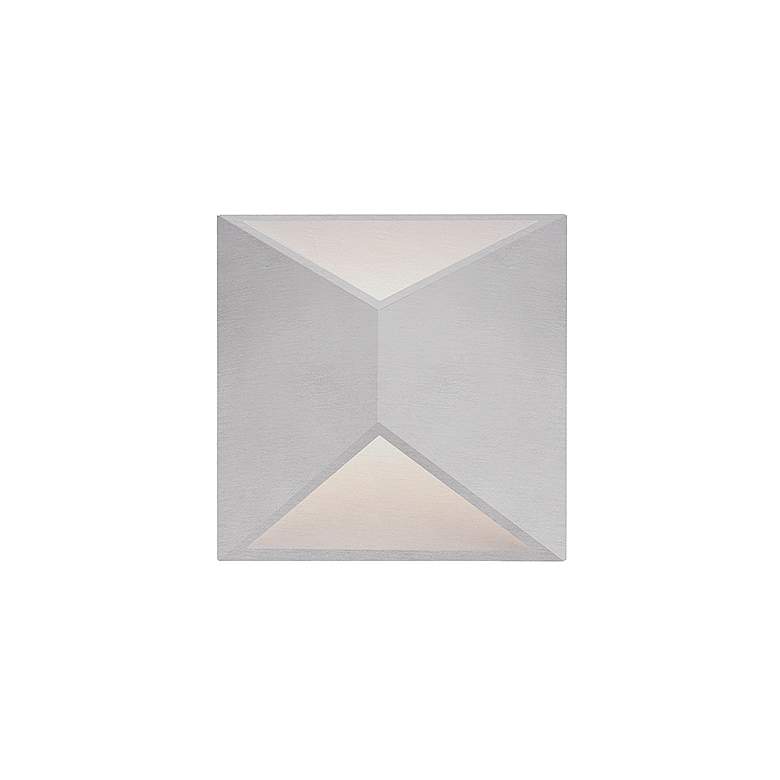 Image 2 Indio 7-in 1 Light Brushed Nickel Integrated LED Outdoor Wall 7W Kuzco more views