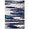 Indio Abstract Indoor Ivory Area Rug 39GZF 3'-11" x 6'
