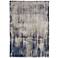 Indio Abstract Indoor Tan Area Rug 39GYF 6'-7" x 9'-6"