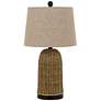 2_Indio Brown Woven Wicker Basket Table Lamp