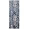 Indio Diamond Indoor Blue Area Rug 39H0F 2'-10" x 7'-10"