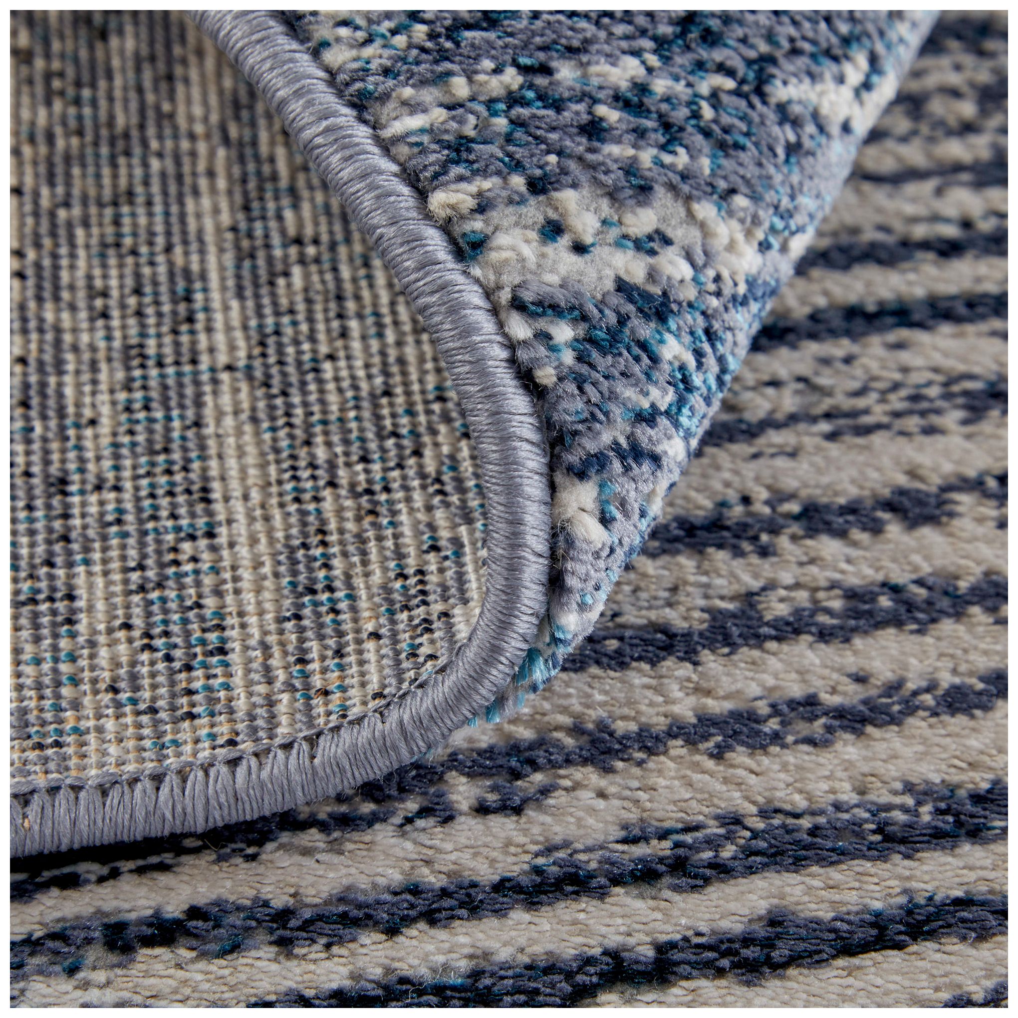 Image 7 Indio Gradient & Ombre Indoor Blue Area Rug 39GXF 8' x 10' more views