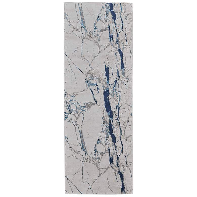 Image 1 Indio Modern Abstract Soft Indoor Ivory Area Rug 39GWF