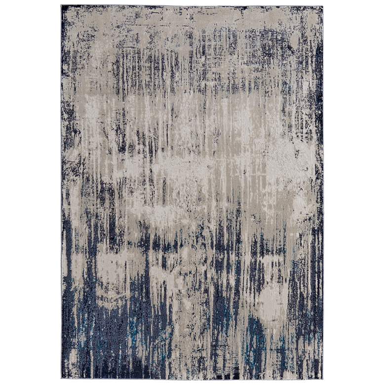 Image 1 Indio Modern Abstract Soft Indoor Tan Area Rug 39GYF