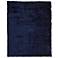 Indochine 4944550 Dark Blue Plush Shag Area Rug