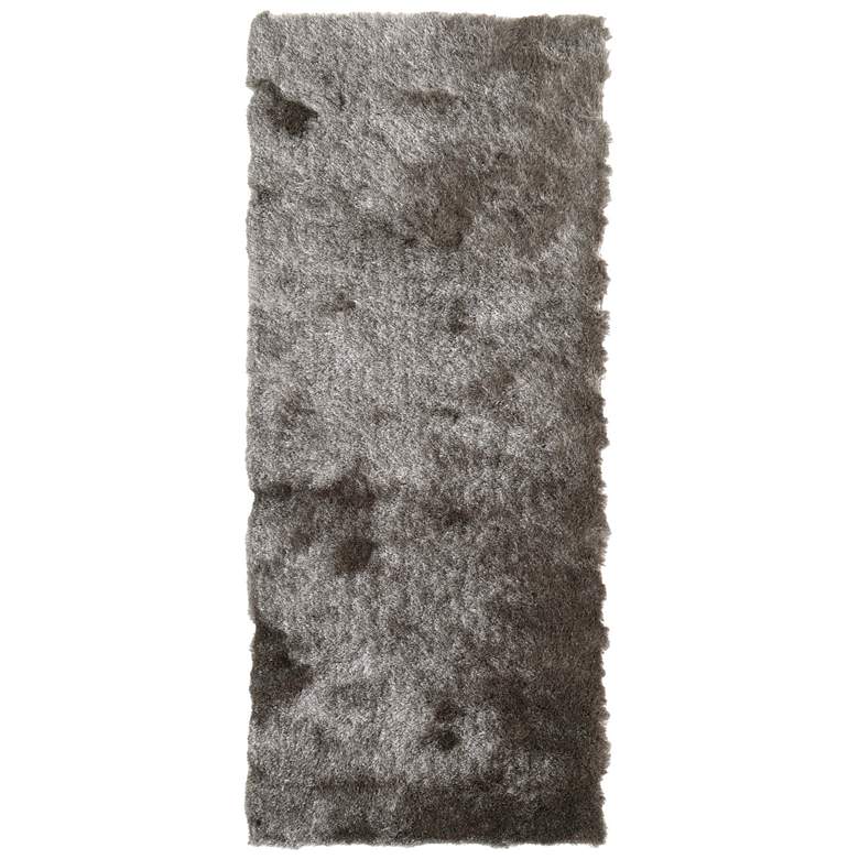 Image 1 Indochine Modern Solid Hand Tufted Gray Area Rug 4550F