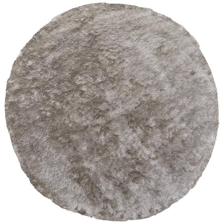 Image 1 Indochine Modern Solid Hand Tufted Gray Area Rug 4550F