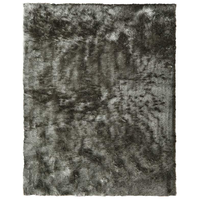 Image 1 Indochine Modern Solid Hand Tufted Green Area Rug 4550F
