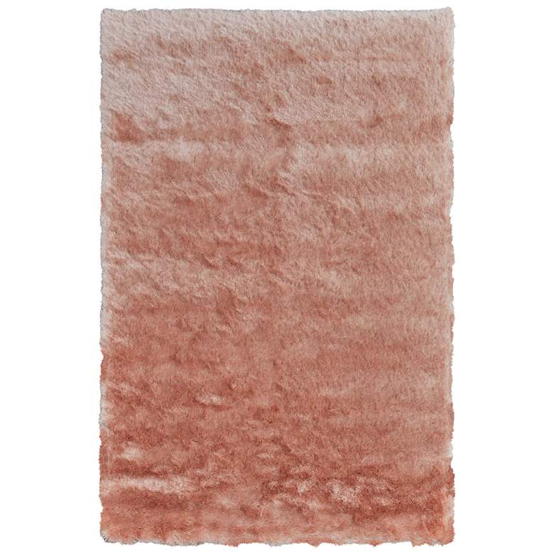 Image 1 Indochine Modern Solid Hand Tufted Pink Area Rug 4550F