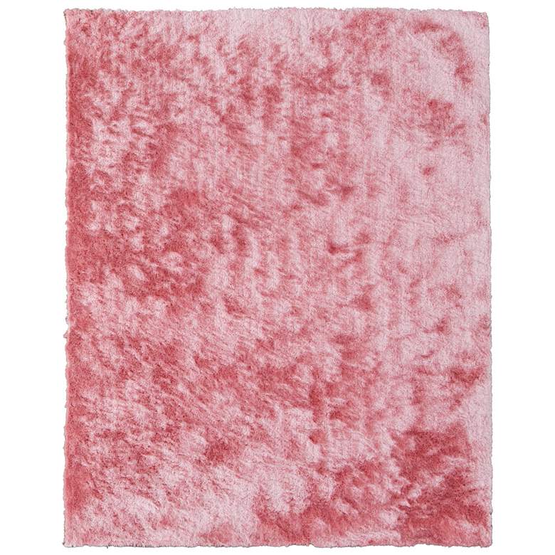 Image 1 Indochine Modern Solid Hand Tufted Pink Area Rug 4550F