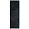 Indochine Solid Hand Tufted Black Area Rug 4550F 2'-6" x 6'