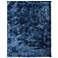 Indochine Solid Hand Tufted Blue Area Rug 4550F 2' x 3'-4"